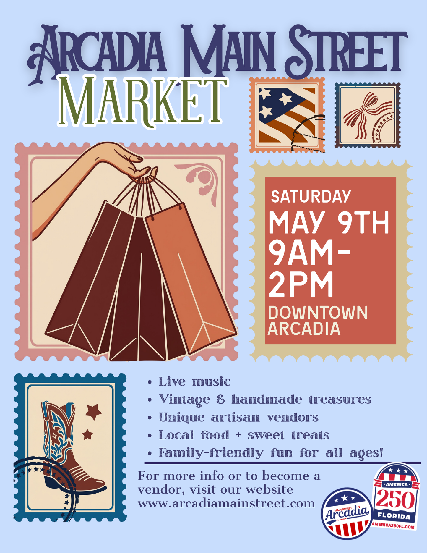 May 9th - Arcadia Main Street Market