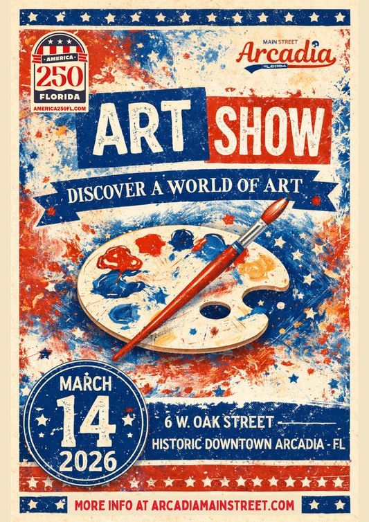 March 14th - Discover Arcadia Market Art Vendor