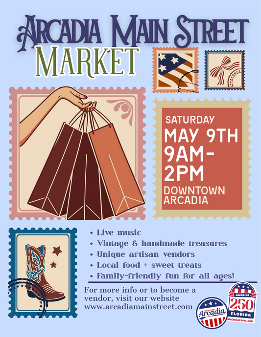 May 9th - Arcadia Main Street Market